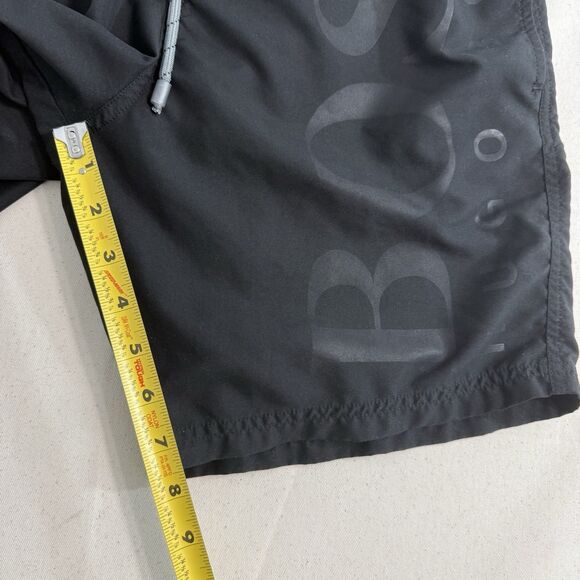 Men's HUGO BOSS Black ORCA Swim Trunks Swimsuit LOGO Small - Picture 6 of 10